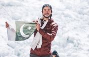 Pakistani mountaineer Shehroze climbs eighth highest peak in world