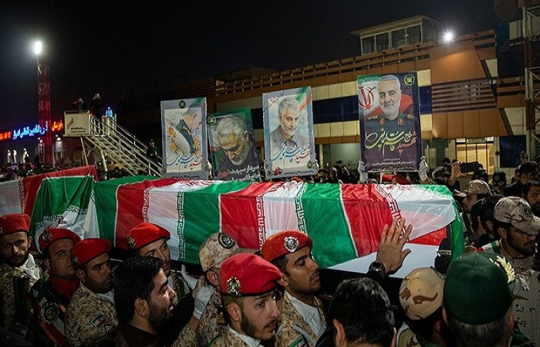 Remains of Gen. Soleimani arrive in Iran for cross-country funeral