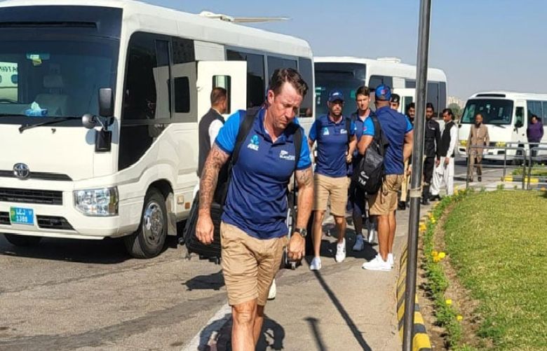New Zealand cricket team arrives in Pakistan for Test, ODI series
