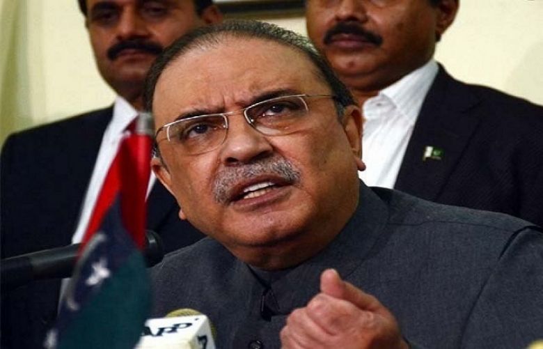 Former President of Pakistan Asif Ali Zardari 