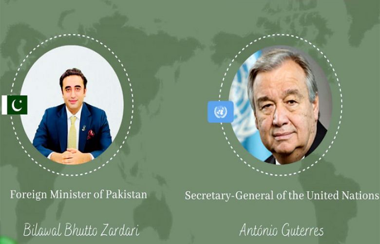 Bilawal and UN chief discuss post-flood recovery in Pakistan