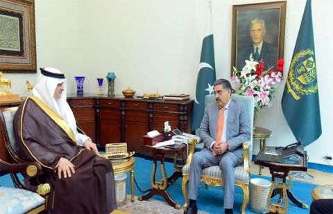Saudi Ambassador calls on Caretaker PM Anwaar-ul-Haq Kakar