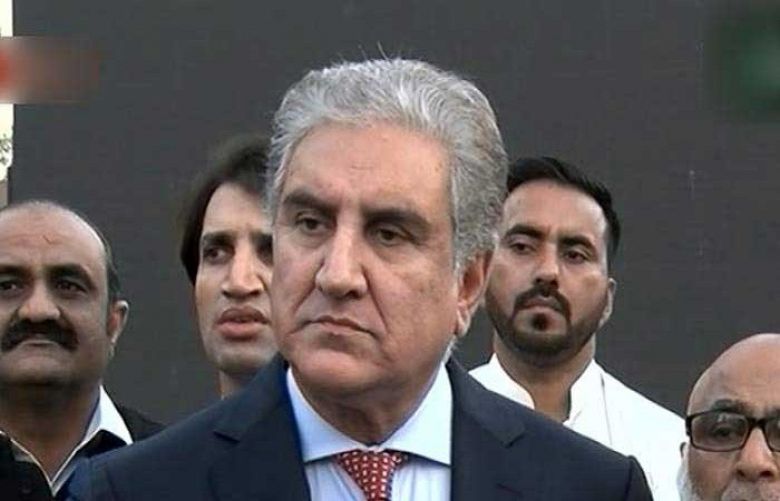 Foreign minister Shah Mahmood Qureshi 