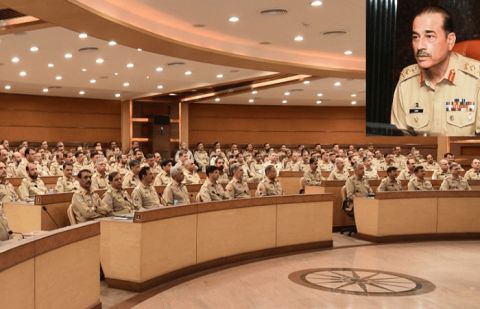  the 81st Formation Commanders Conference at the General Headquarters (GHQ) in Rawalpindi