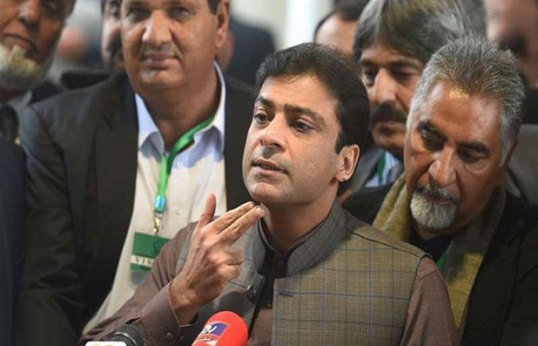 Leader of Opposition in the Punjab Assembly Hamza Shehbaz 