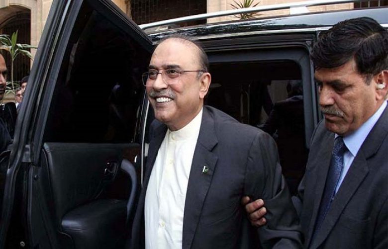Former president and PPP co-chairman Asif Ali Zardari
