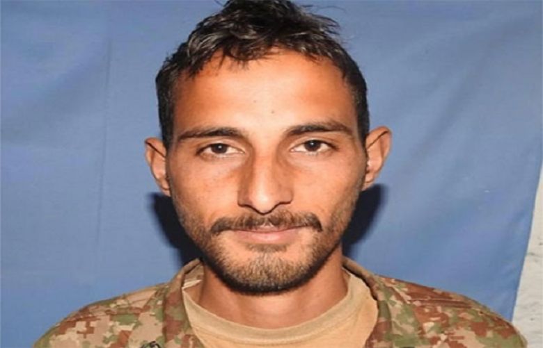 Sepoy Muhammad Sheeraz embraced shahadat due to Indian firing in Buttal Sector along LoC