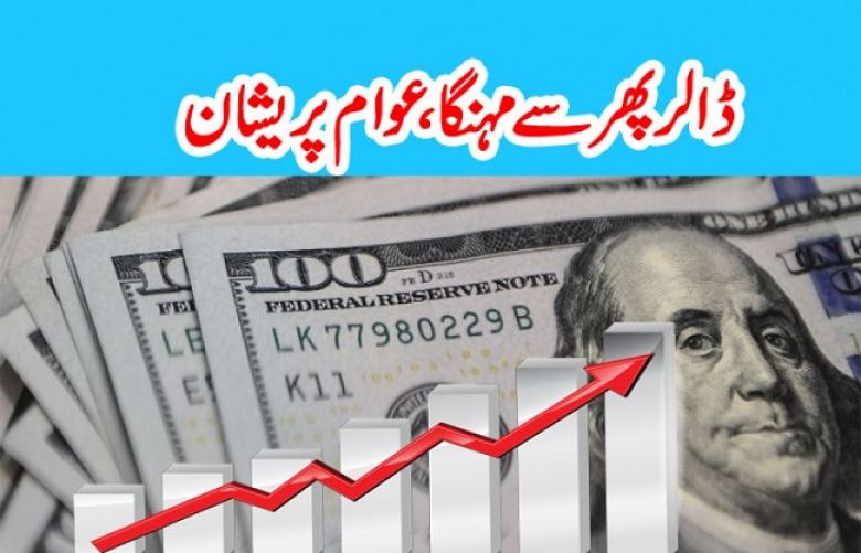 US Dollar registered another increase against the Pakistani Rupee