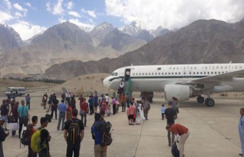 SC takes notice after passengers complain flight delay at Skardu airport