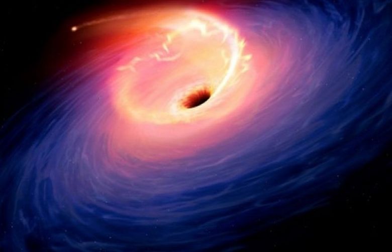 picture of a black hole