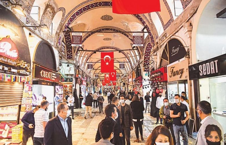 Turkey’s Grand Bazaar reopens, along with cafes and restaurants