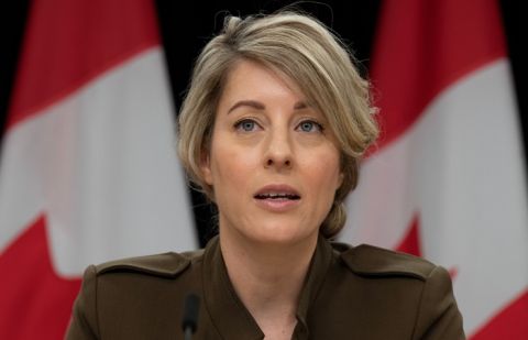 Canadian Foreign Affairs Minister Melanie Joly 