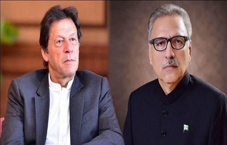Prime Minister Imran Khan and President Arif Alvi
