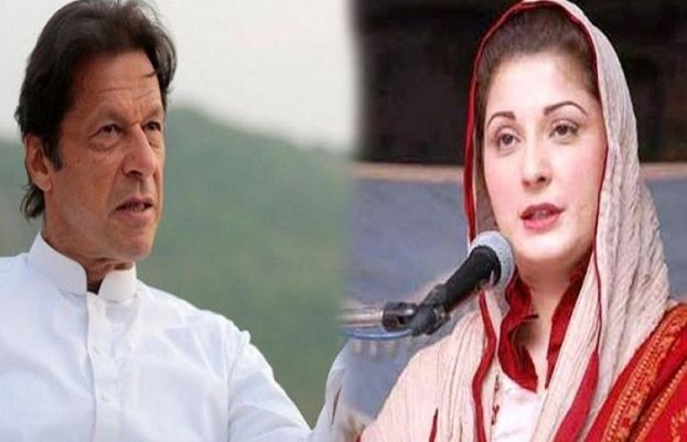 PM Imran and PML-N Vice President Maryam Nawaz