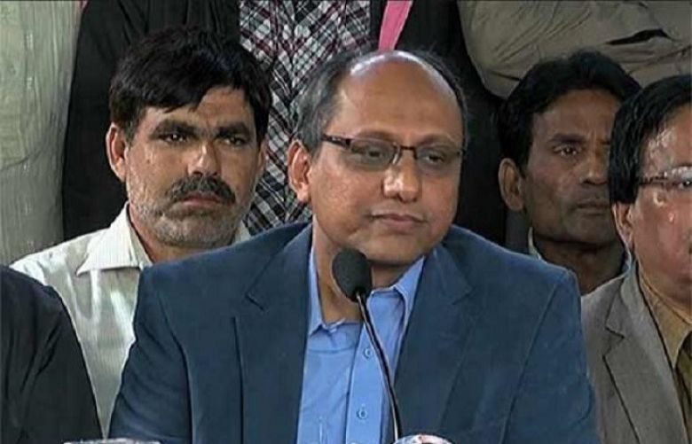 Pakistan Peoples Party (PPP) leader Saeed Ghani 