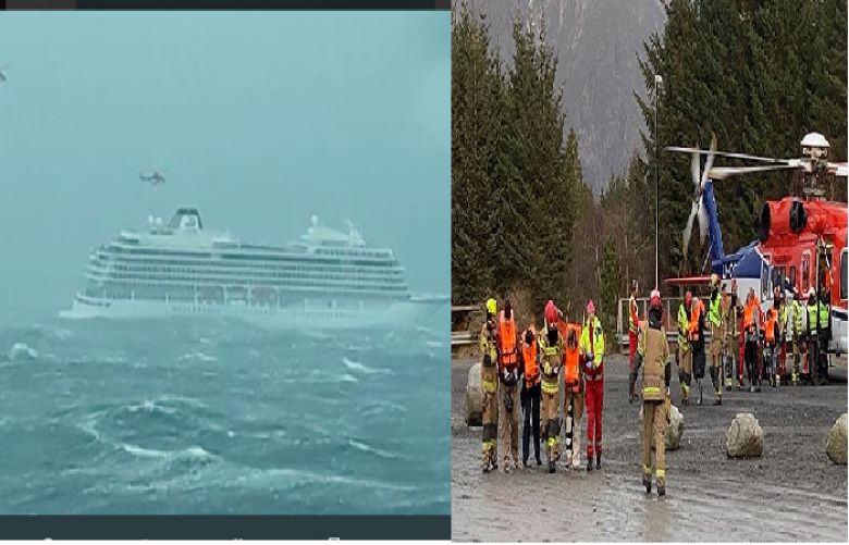 The Viking Sky lost power and started drifting mid-afternoon two kilometres (1.2 miles) off More og Romsdal