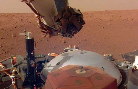 NASA's InSight lander deploys first instrument on Mars