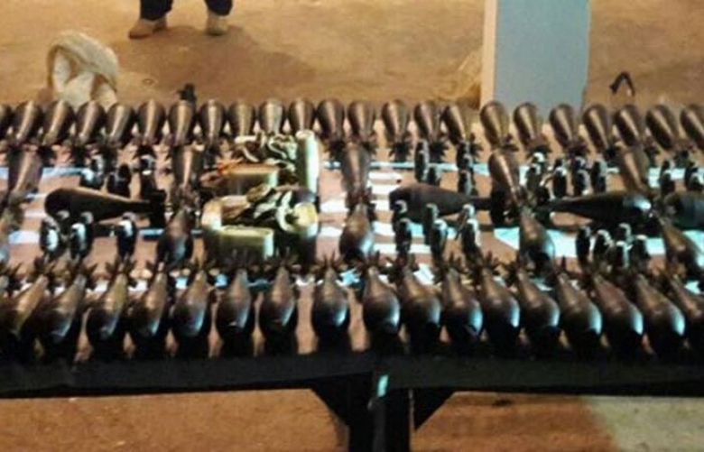 Security forces recover weapons during Balochistan raids