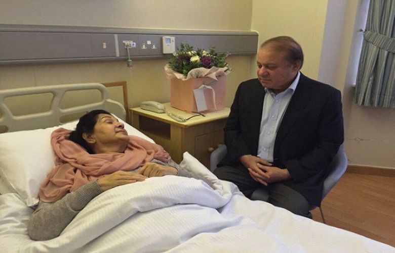 Kulsoom In Critical Condition: Nawaz Sharif
