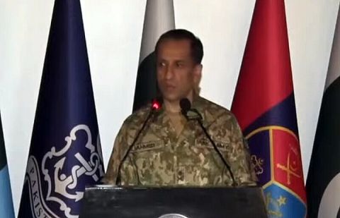 DG ISPR Major General Ahmed Sharif