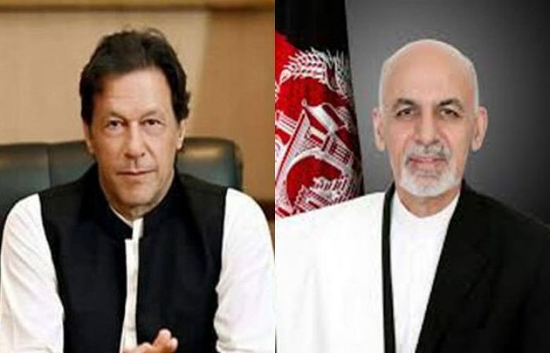 Afghan President Ashraf Ghani called Prime Minister Imran Khan and extended felicitations on the occasion of Eid-ul-Azha.