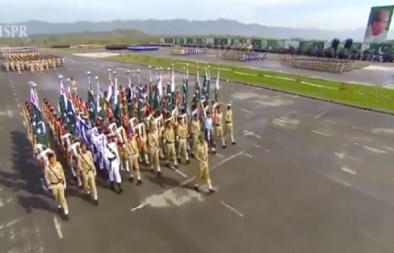 DG ISPR said that a parade is being held on March 23 to mark Pakistan Day