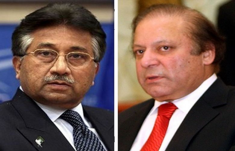 Nawaz challenges Musharraf to return to Pakistan