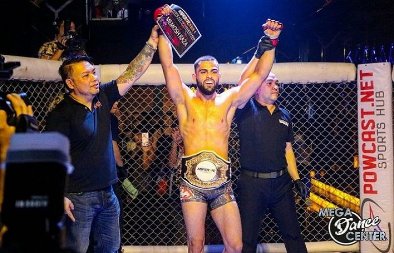 MMA: Pakistan’s fighter Mehmosh Raza wins international title