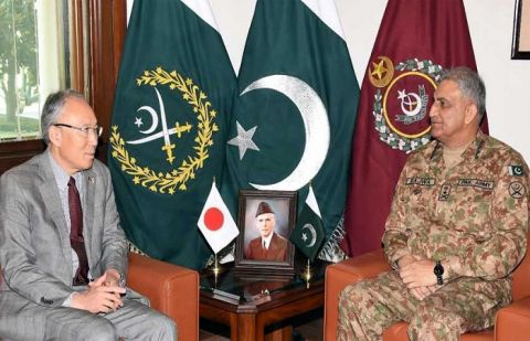 Army Chief, incoming Japanese Ambassador discuss matters of regional security