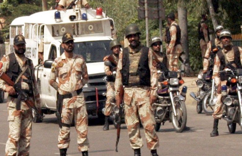 Rangers Sindh arrests 22 suspects form Karachi