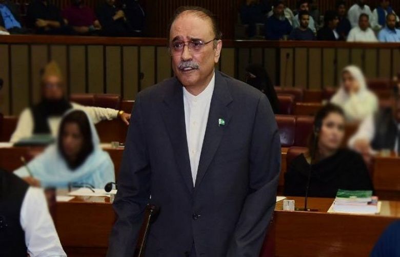 Pakistan People&#039;s Party (PPP) Co-Chairperson Asif Ali Zardari 
