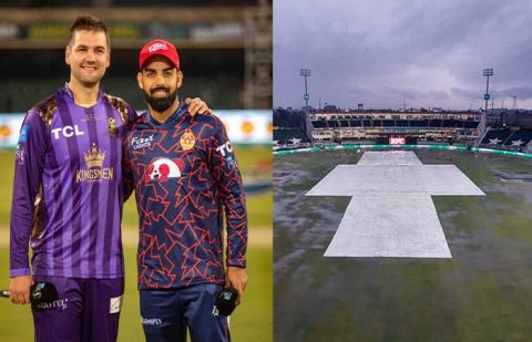Islamabad United, Quetta Gladiators match washed out