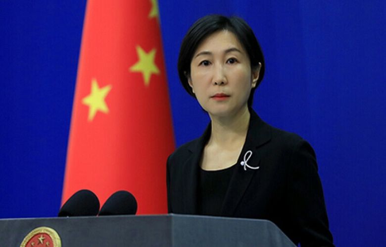 Mao Ning, a spokesperson for the Chinese foreign ministry