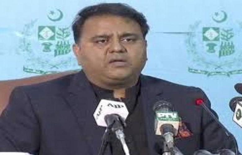 Federal Minister for Broadcasting and Information Fawad Chaudhry