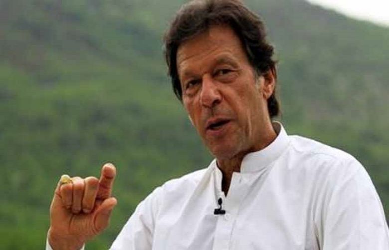 Pakistan Tehreek-e-Insaf (PTI) chairman Imran Khan 