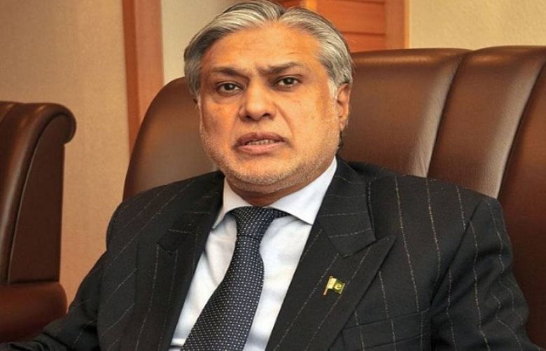 Minister for Finance Ishaq Dar 