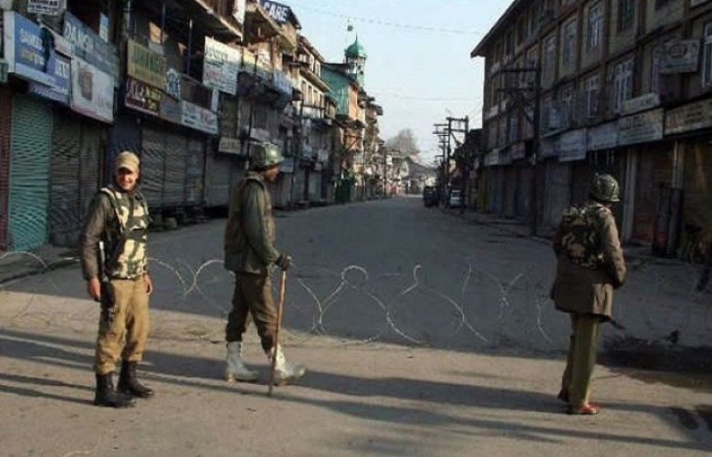 A complete shutdown in Indian-occupied Kashmir