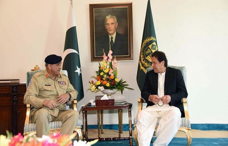 Chief of Army Staff (COAS) General Qamar Javed Bajwa called on Prime Minister Imran Khan 