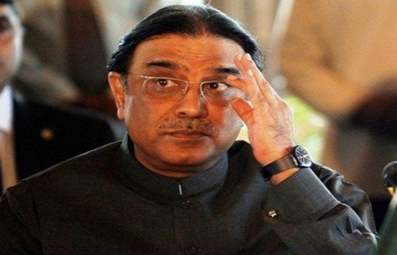  former president Asif Zardari 