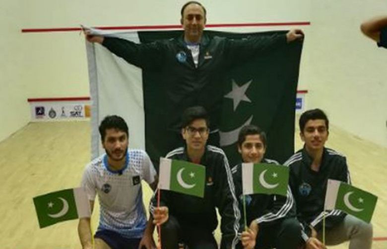 Pakistan beat India to clinch Asian Junior Squash Championship