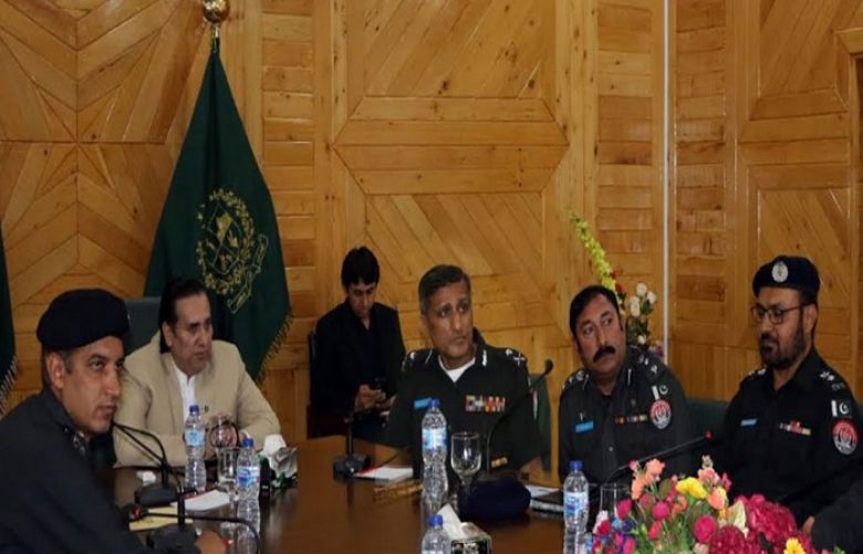 Governor of Gilgit-Baltistan lauds role of Police in maintaining law and order situation