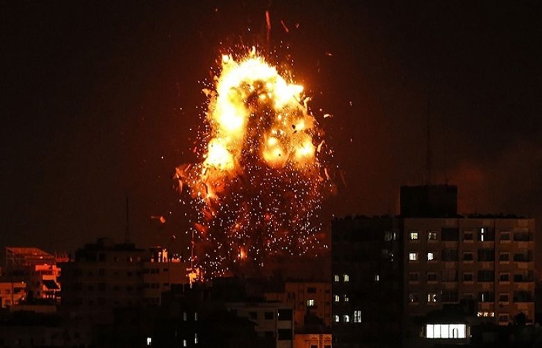 Hamas threatens to target ‘millions’ of Israelis as its TV station HQ in Gaza destroyed