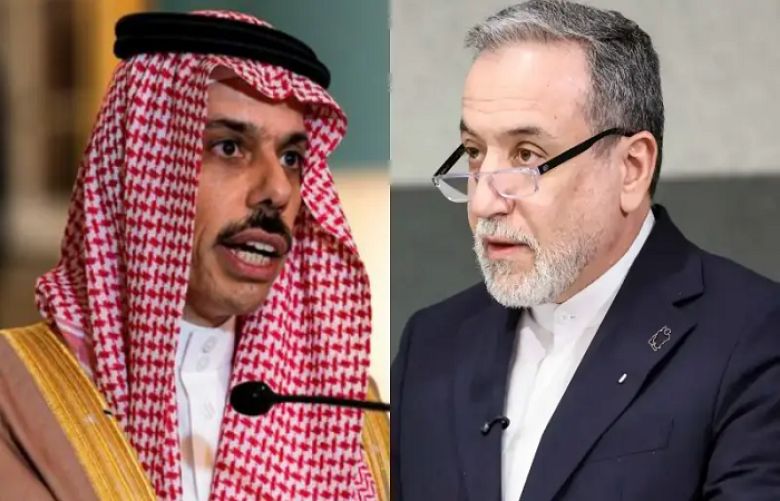 Saudi Foreign Minister Prince Faisal bin Farhan held a phone conversation with his Iranian counterpart Abbas Araghchi