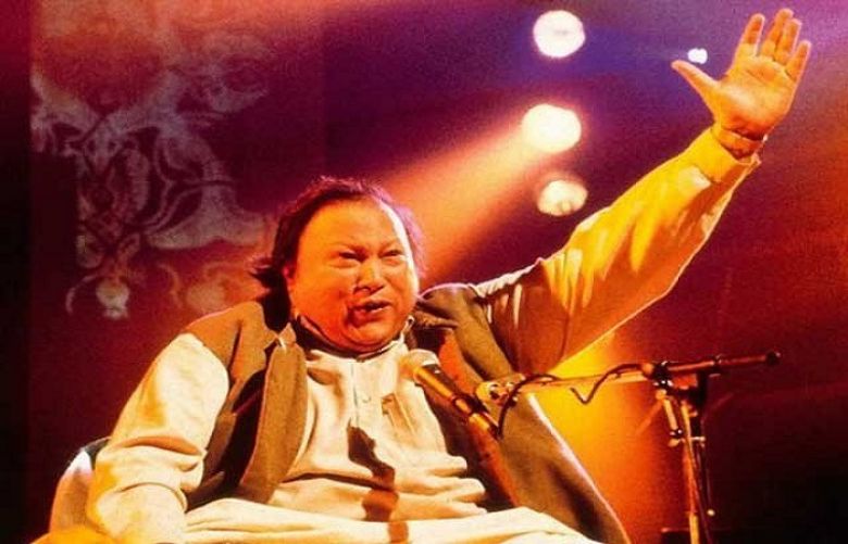 legendary qawwali maestro Nusrat Fateh Ali Khan