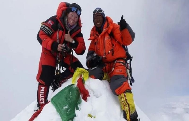 Photo of Norwegian climber in Pakistan to summit K2, Nanga Parbat