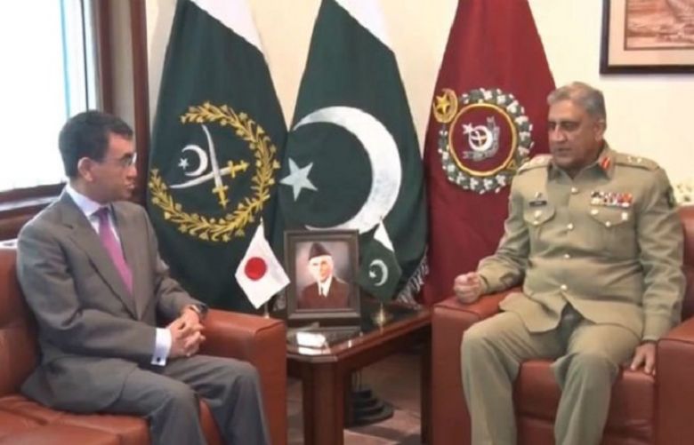 Japanese FM calls on COAS, appreciates Pakistan’s efforts for regional peace