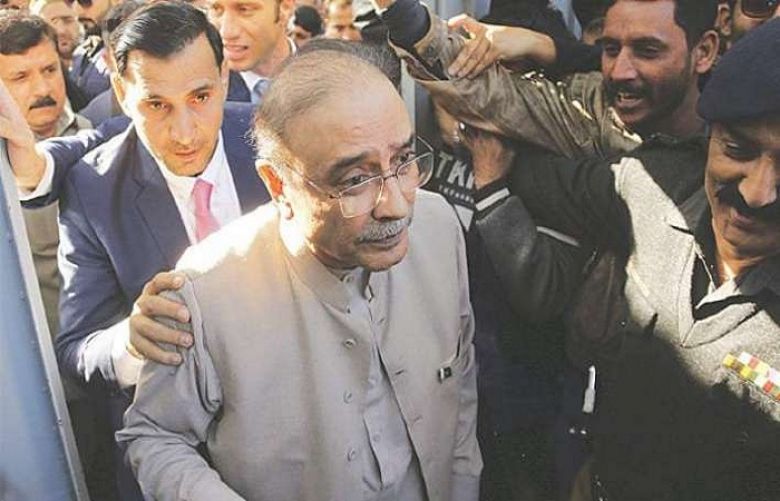 NAB Arrests Asif Zardari in money laundering case