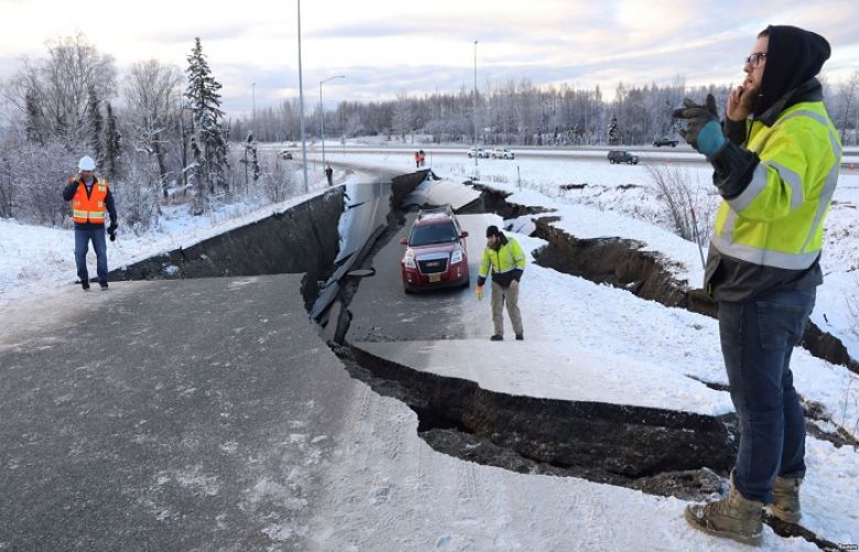 &#039;Monster&#039; earthquake shakes Anchorage, Alaska; Widespread damage reported