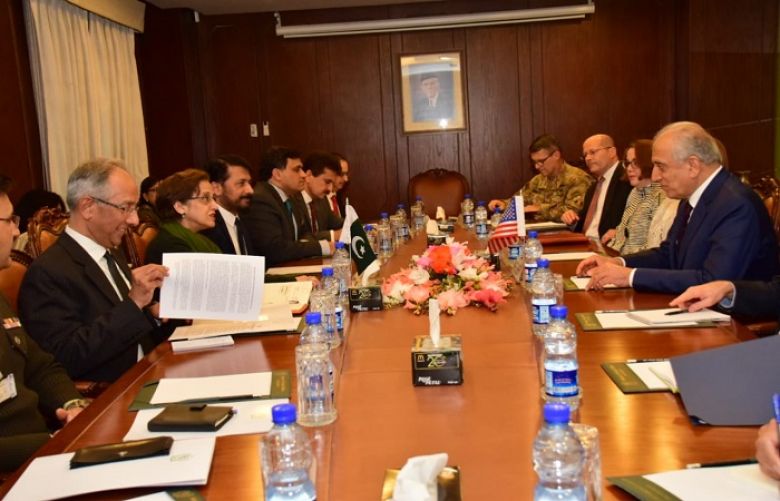 Pak-US discuss developments on Afghan reconciliation process