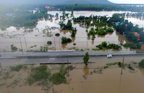 Tens of thousands affected as floods hit Thailand's south